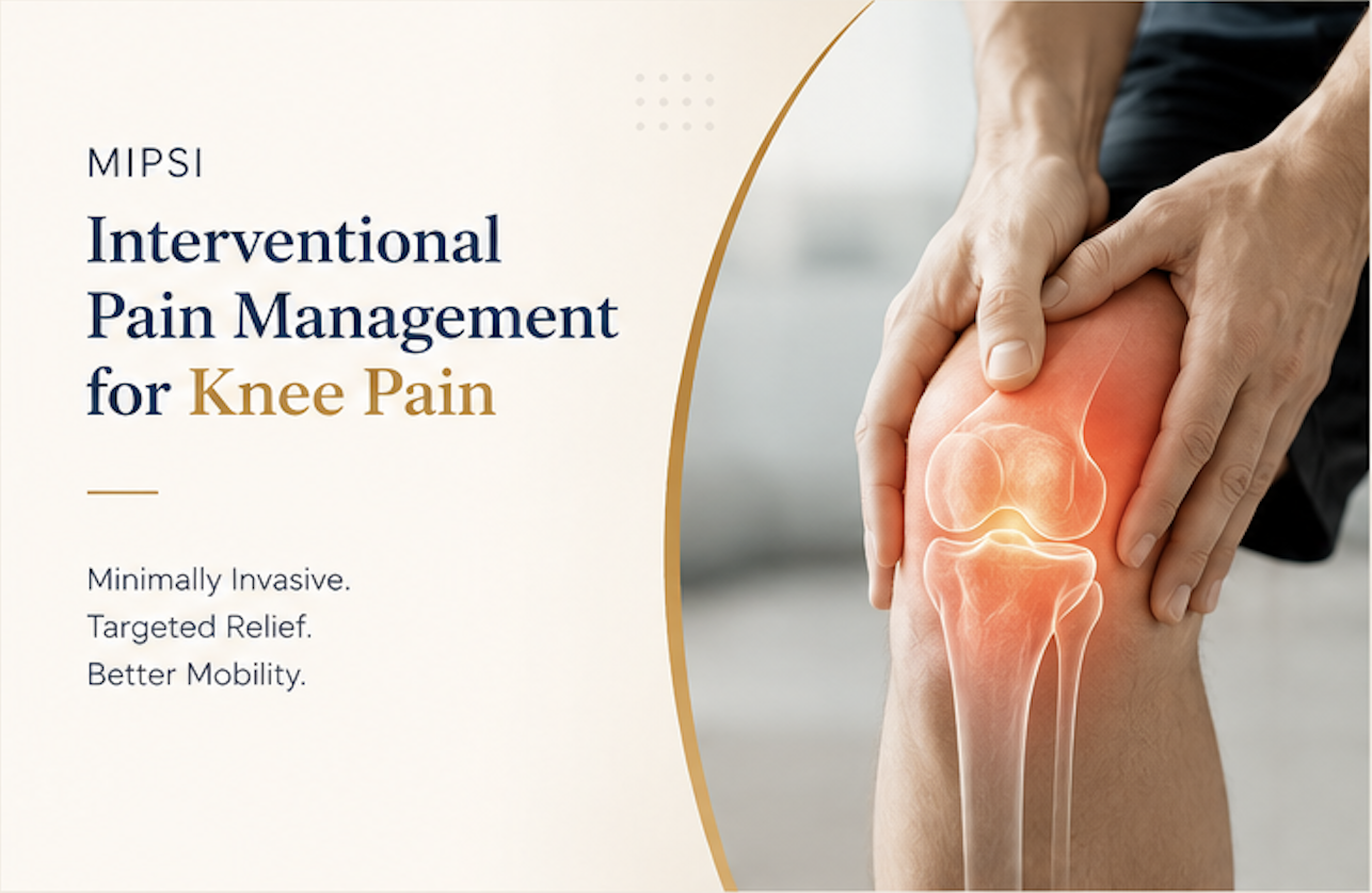 MIPSI interventional pain management treatment for knee pain in Jaipur