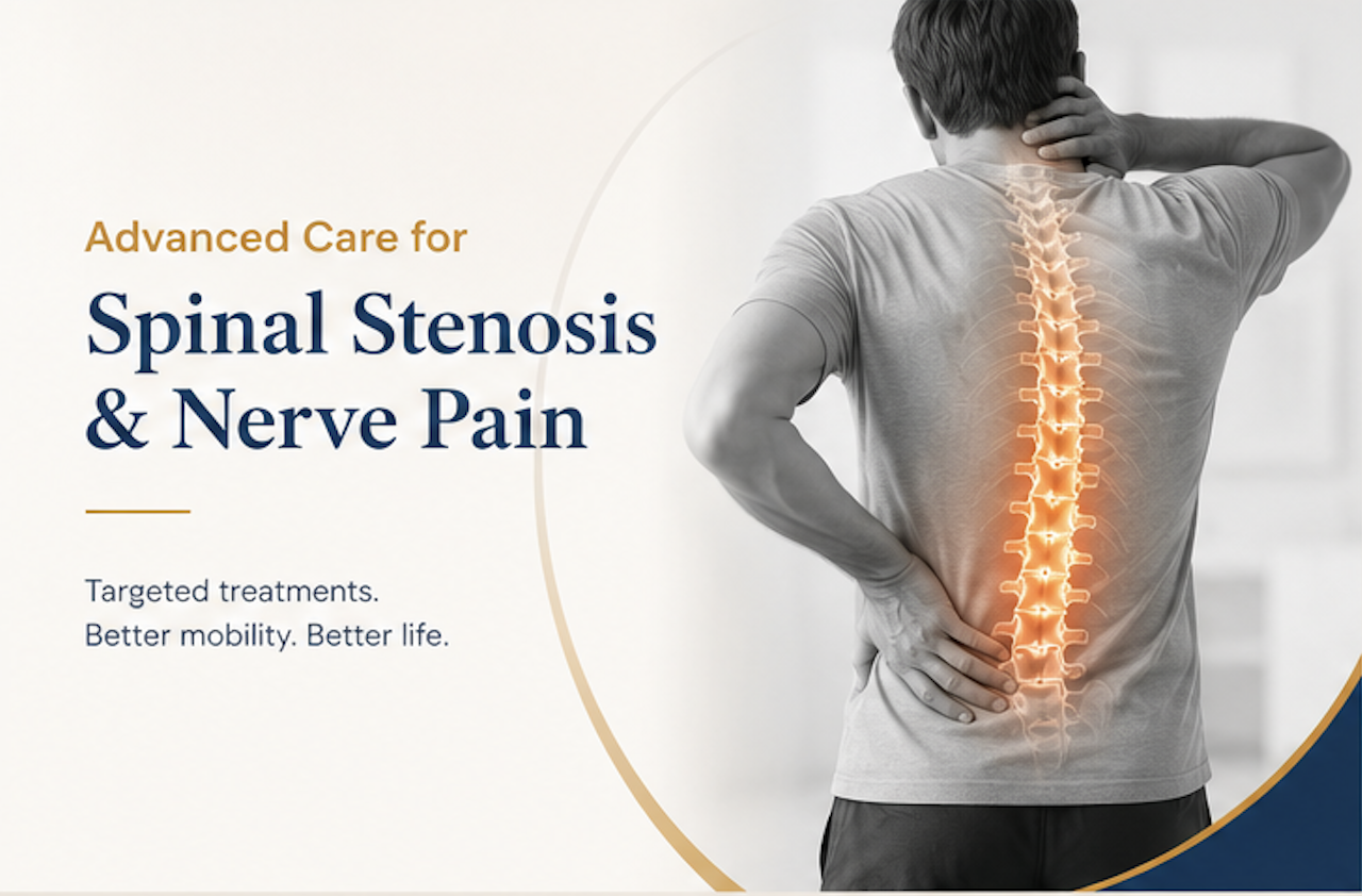 Spinal stenosis canal narrowing and nerve compression treatment in Jaipur